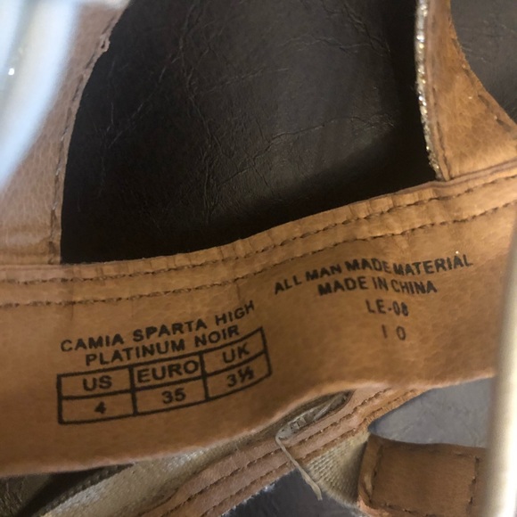 Stuart Weitzman Girls Gladiator Sandals - Picture 6 of 7